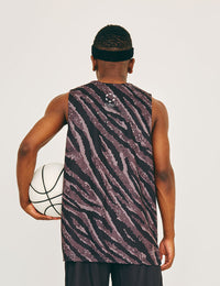TIGER CAMOUFLAGE TANK TOP (BLACK) - CandyHoop