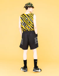 TIGER CAMOUFLAGE TANK TOP (YELLOW) - CandyHoop