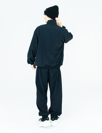 TWIN LOGO NYLON JKT (BLACK) - CandyHoop