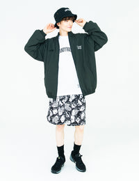 TWIN LOGO NYLON JKT (OLIVE) - CandyHoop