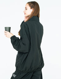 TWIN LOGO NYLON JKT (OLIVE) - CandyHoop
