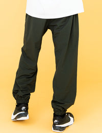 TWIN LOGO NYLON PANTS (OLIVE) - CandyHoop